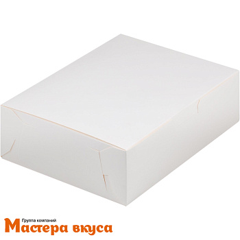 Упаковка для сладостей без окна 200*150*60 мм (белая)