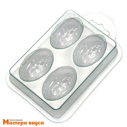 Форма для шоколада пластиковая ГРЕЦКИЙ ОРЕХ (Орешки для Золушки), 48*31*16мм