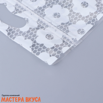 Пакет полиэтиленовый с вырубными ручками 150*230 мм, с ЗИП-замком, "Для тебя" розовый бант