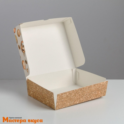 Упаковка для сладостей 17*20*6 см  (HAPPY NEW YEAR)