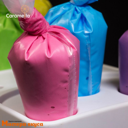 Кондитерский мешок одноразовый плотный, 55 см ( 80мкр) "Caramella", рулон 10 шт