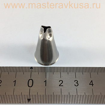 Насадка стальная ЗВЕЗДА трехлучевая  6*1,1мм  (BX0040) №85