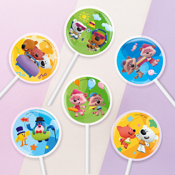 Фотопечать Ми-ми-мишки, для леденцов, № 104