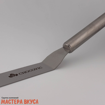 Палета (спатула) угловая металлическая 21,5*3 см (36,5 см)