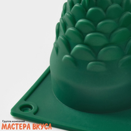 Форма силиконовая, для муссовых десертов ШИШКА, (8 ячеек) 29,8*17,3*7,5 см