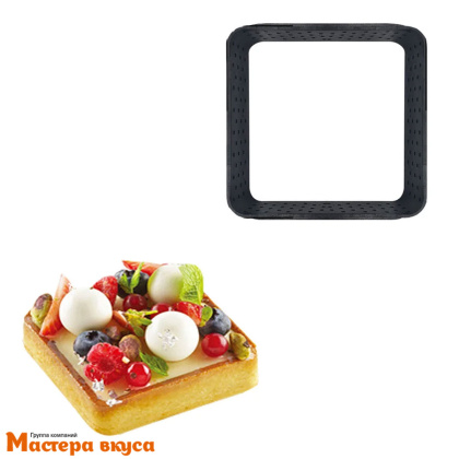 Форма для выпечки перфорированная Квадрат, 82*82*20 мм (термопластик)