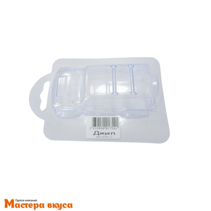 Форма для шоколада пластиковая ДЖИП 101*54*30 мм (дубайский шоколад) 