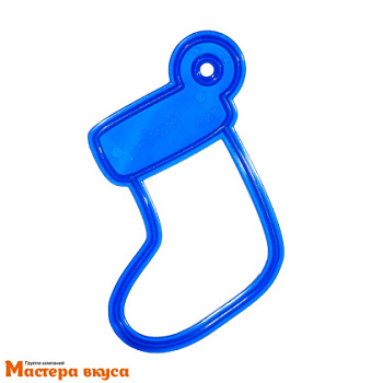 Вырубка пластик  РОЖДЕСТВЕНСКИЙ НОСОК, 8,5 см