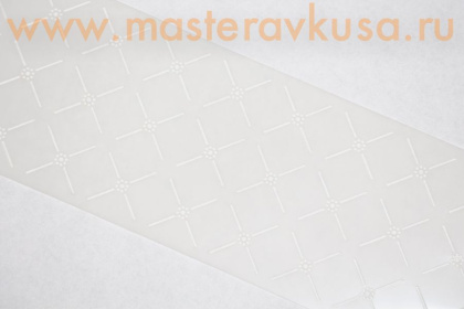 Трафарет бордюрный для нанесения рисунка СЕТКА БОГЕМИЯ, 30*8,5см