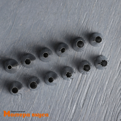 Набор кондитерский  (мешок силикон 23см + 12 насадок + адаптер) "Помощник"