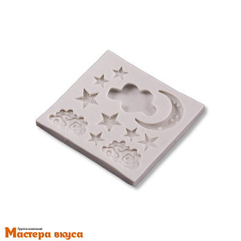 Молд силиконовый ЗВЁЗДНАЯ НОЧЬ, 8,5*8 см
