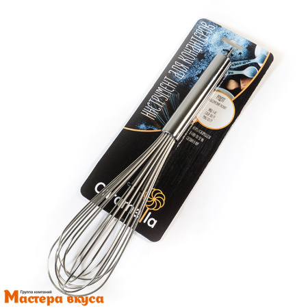 Венчик кулинарный  с усиленными струнами, 35 см, нерж.сталь
