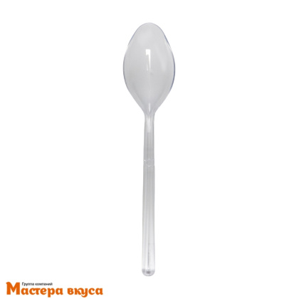 Ложка пластиковая чайная, 10 см, прозрачная, (упак 10 шт) 