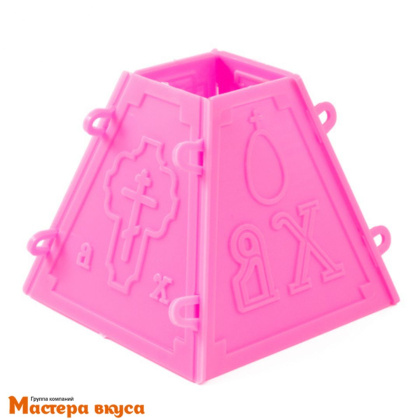 Пасочница ПАСХАЛЬНАЯ КОМПОЗИЦИЯ №3, 10,5*10,5 см