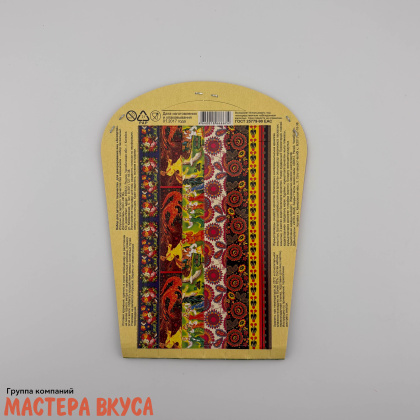 Термопленка для декора яиц АССОРТИ, (на 7 яиц) + подставка для яиц