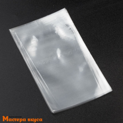 Пакет для пряников и леденцов  7*12 см (ш*в) БЕЗ КЛЕЕВОГО КЛАПАНА, упак 100 шт