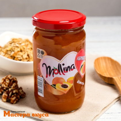 Джем Mollina АБРИКОСОВЫЙ, 450 гр