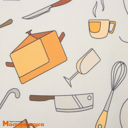 Фартук "Кухня" 70*80 см, 100% полиэстер