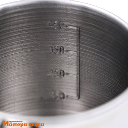 Ковш из нержавеющей стали 0,45 л, d-10 см