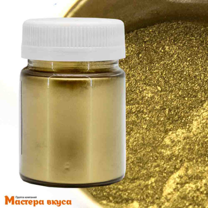 Пищевой блеск плотный Иран, ЗОЛОТОЙ, 10гр