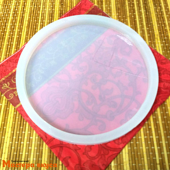 Молд силиконовый КРУГ (диск-конфи), d~16см h~1см