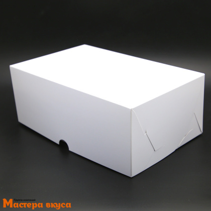 Коробка для  6 капкейков без окна, 250*170*100 мм (белая), АП