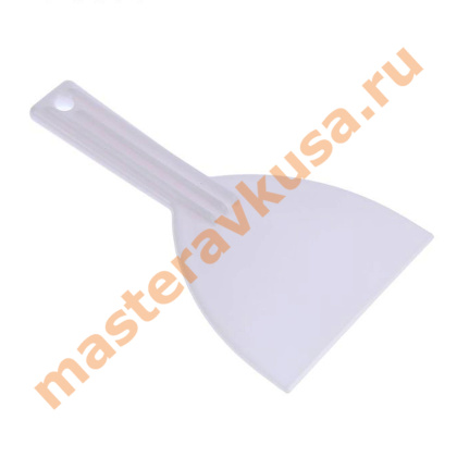 Лопатка-шпатель пластиковая с ручкой 16,5*9,5 см
