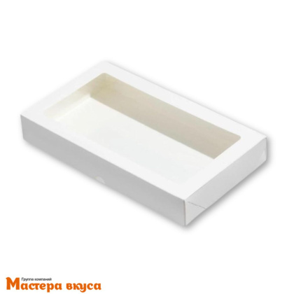 Упаковка на вынос OSQ TABOX PRO 1000 с окном, 200*120*40 мм, (белый) ForGenika 