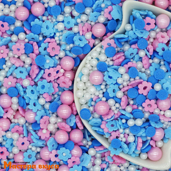 Посыпка  микс АЛЕНЬКИЙ ЦВЕТОЧЕК, 50гр