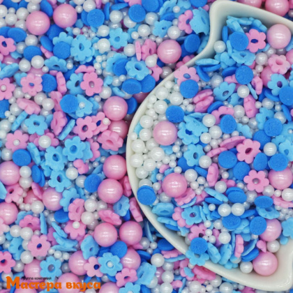 Посыпка  микс АЛЕНЬКИЙ ЦВЕТОЧЕК, 50гр