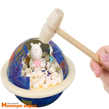 Молоточек деревянный для шоколада и шоколадной бомбы, 14 см