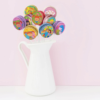 Фотопечать Жила-была Царевна, для макаронс, №13