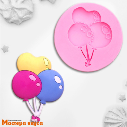 Молд силиконовый ШАРИКИ, 6,5*6,5*0,9 см