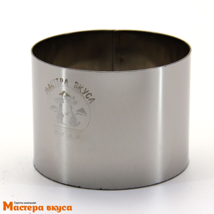 Форма-резак Кольцо D- 80, h60 (нерж.сталь) ВЕНТСАР