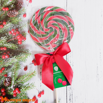 Карамель леденцовая   ЛОЛЛИ БОЛЬШОЙ ДИСК, 110 г (d 10 см) SN