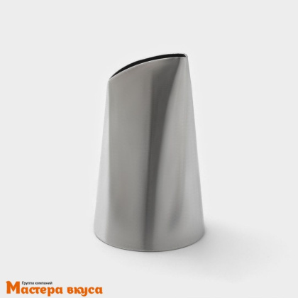 Насадка стальная ЛЕПЕСТОК РОЗЫ, 25мм, h-39мм  №125К 