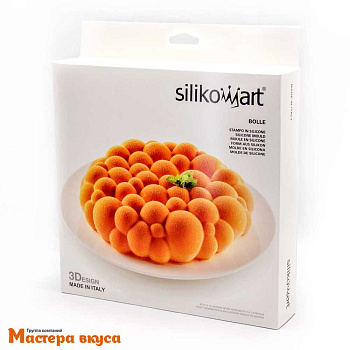 Форма силиконовая Silikomart BOLLE пузырьки серая, (Италия)