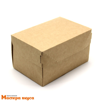 Упаковка для десертов OSQ CAKE 1200, без окна 150*100*85 мм (крафт)