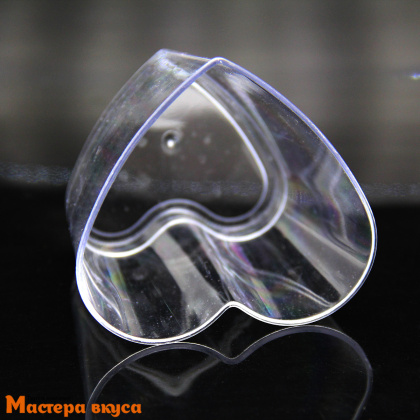 Креманка-стаканчик СЕРДЦЕ, 145 мл, 7,4*6см h60мм (пластик)