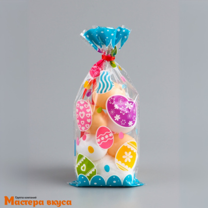 Пакет для сладостей 13*27 см, "Пасхальный микс"