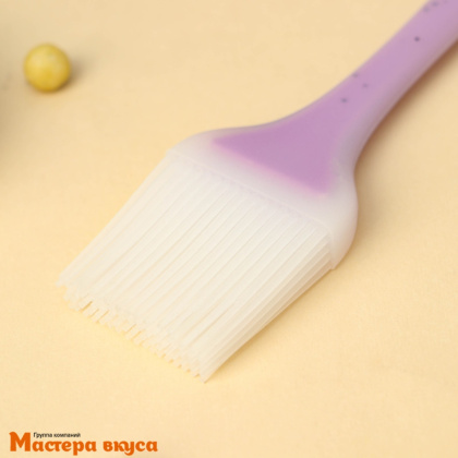 Кисть силиконовая  безшовная 25*4*1,5 см "Леонардо"