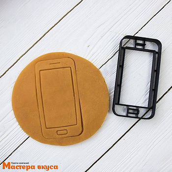 Вырубка пластик СМАРТФОН, 11.5*6 см 