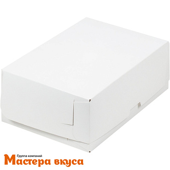 Упаковка для сладостей без окна 190*130*75 мм (белая)