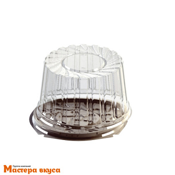 Контейнер круглый, D165 h100 мм (комплект дно КОРИЧН/крышка) УК-278 