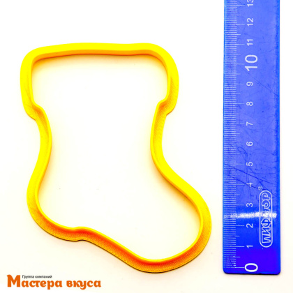 Вырубка пластик  ВАЛЕНОК, 10 см