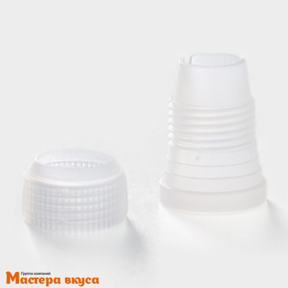 Набор кондитерский  (мешок силикон 30см + 4 насадки d1,8см + адаптер)