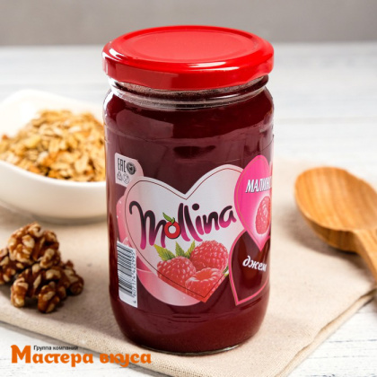 Джем Mollina МАЛИНОВЫЙ, 450 гр 