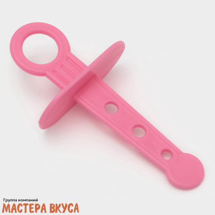 Форма для мороженого пластиковая (эскимо) СИМПЛ, (3 ячейки) 11*11*6,5 см
