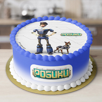 Фотопечать Робики, для торта, №15