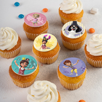 Фотопечать Про Миру и Гошу, для капкейков, №26